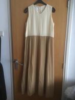 Elegante A1 Collections Jurk - Beige/creme - Maat M, Beige, [A1] collections, Ophalen of Verzenden, Zo goed als nieuw
