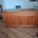 Antieke vintage eiken dekenkist, Antiek en Kunst, Ophalen