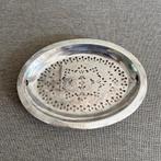 Verzilverde uitdruipschaal, Ophalen of Verzenden, Overige materialen, Overige stijlen, Overige typen