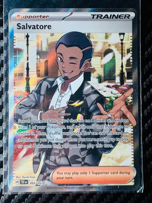 Pokémon Salvatore #202 Temporal Forces, Hobby en Vrije tijd, Verzamelkaartspellen | Pokémon, Zo goed als nieuw, Losse kaart, Ophalen of Verzenden