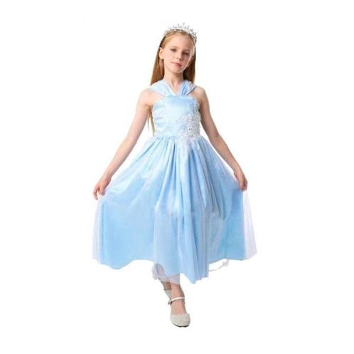 Nieuw ! Maat 110-116 Blauwe Prinsessenjurk Voor 5/6 Jaar, Kinderen en Baby's, Carnavalskleding en Verkleedspullen, Nieuw, Meisje