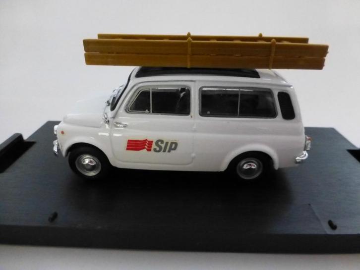 Brumm R507 Autobianchi 500 Veicolo commerciale 1972 SIP, Hobby en Vrije tijd, Modelauto's | 1:43, Zo goed als nieuw, Auto, Overige merken