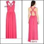 maxi jurk merk Coast maat 16/44 kleur scherpe roze, Maat 42/44 (L), Ophalen of Verzenden, Zo goed als nieuw, Roze