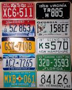 Kentekenplaten nummerplaten nummerborden usa licenseplate, Ophalen of Verzenden, Gebruikt, Auto's