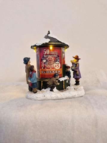 Reclamezuil Typisch Hollands kerstdorp beschikbaar voor biedingen