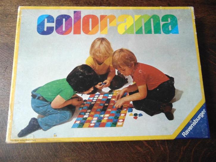 Colorama Spel van Ravensburger, Hobby en Vrije tijd, Gezelschapsspellen | Bordspellen, Gebruikt, Een of twee spelers, Drie of vier spelers