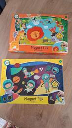 Magneet fun 2x Dieren en ruimte, Ophalen, Zo goed als nieuw, Ontdekken