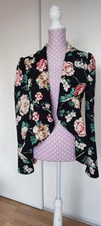 Getailleerde blazer in maat 40/42, Ophalen of Verzenden, Zo goed als nieuw, Maat 38/40 (M), Zwart
