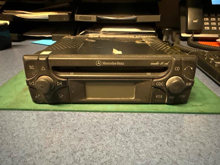 Mercedes Radio 10CD MF2910 Alpine W210 W202 W140, Auto diversen, Autoradio's, Gebruikt, Ophalen of Verzenden