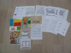 Markt. (+ eten). Leuke thema lesmaterialen voor gr. 1 / 2., Kinderen en Baby's, Ophalen of Verzenden, Zo goed als nieuw, Knutselen