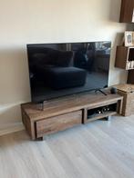 Tv meubel kast - walnoot bruin hout, Huis en Inrichting, Ophalen, 100 tot 150 cm, Zo goed als nieuw, Minder dan 100 cm