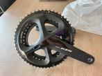 Volledige Shimano 105 cranckset, Fietsen en Brommers, Fietsonderdelen, Ophalen of Verzenden, Zo goed als nieuw, Racefiets