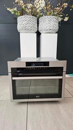 Luxe AEG combi oven magnetron, Witgoed en Apparatuur, Ovens, Zo goed als nieuw, Oven met grill, Inbouw, 45 tot 60 cm