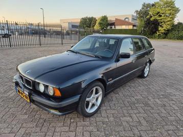 BMW 5-Serie 1.8 I 518 Touring 1995 Blauw Nieuwe Apk  beschikbaar voor biedingen