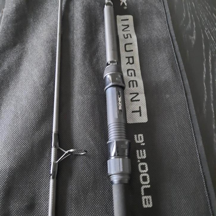 2 NIEUWE KARPERHENGELS VAN SONIK, Watersport en Boten, Hengelsport | Karpervissen, Nieuw, Werphengel, Ophalen