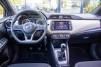 Nissan Micra 1.0 IG-T Acenta | Prijs rijklaar incl 12 mnd ga, 12 maanden, Stof, Gebruikt, Wit
