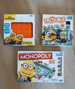 Monopoly Minions, Mens Erger Je Niet, Minions Bowling, Een of twee spelers, Ophalen of Verzenden, Zo goed als nieuw