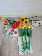 LEGO bloemen 40460 + 40747 + 40524 + 30659, Ophalen of Verzenden, Zo goed als nieuw, Complete set, Lego
