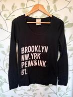 Zwarte longsleeve van Penn & Ink Brooklyn NY 61  small 36, Penn & Ink, Zwart, Ophalen of Verzenden, Zo goed als nieuw