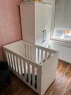 Complete Babykamer - Ledikant, Kast en want vakken kastje, Ophalen, Zo goed als nieuw, Ledikant
