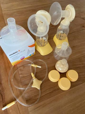 Kolfset Medela compleet (dubbel en enkel kolven!) beschikbaar voor biedingen