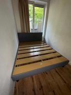 Ikea SÄBÖVIK Boxspring, Huis en Inrichting, Slaapkamer | Boxsprings, Ophalen, Bruin, Tweepersoons, Zo goed als nieuw