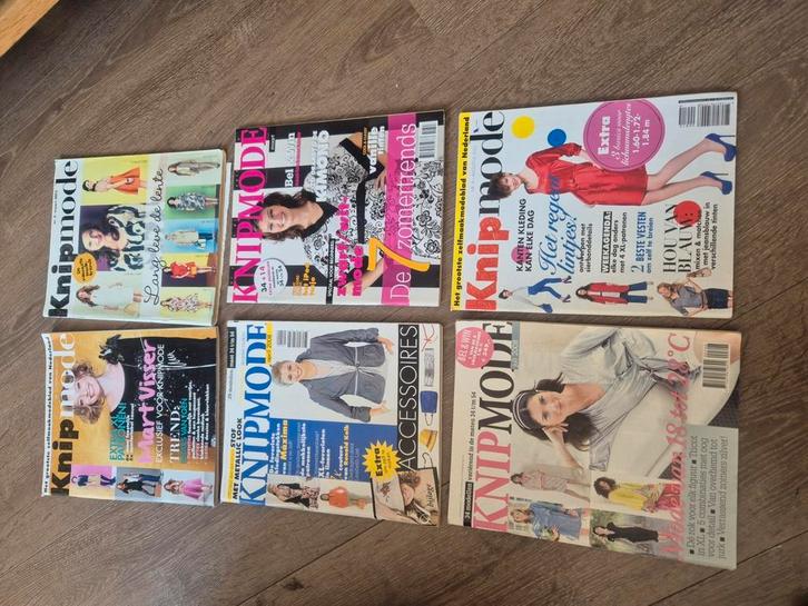 Knipmode diversen, Hobby en Vrije tijd, Kledingpatronen, Zo goed als nieuw, Vrouw, Knipmode, Ophalen of Verzenden