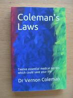 Coleman's Laws van dr Vernon Coleman, Boeken, Ophalen of Verzenden, Gelezen