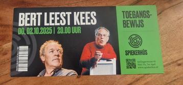 Bert leest kees  beschikbaar voor biedingen