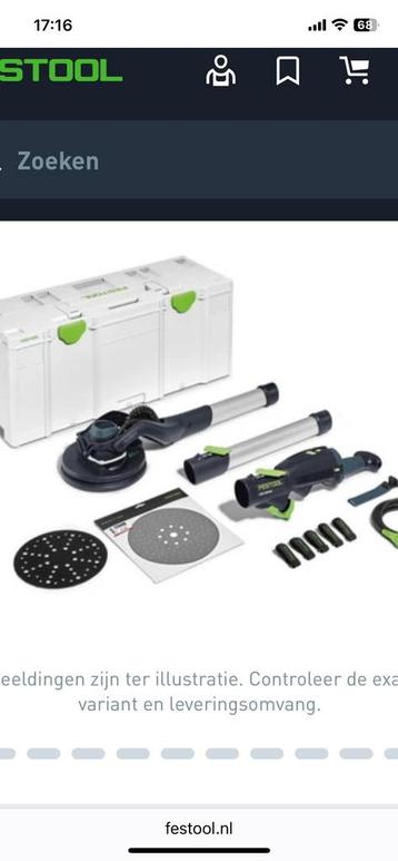 Festool Planex Schuurmachine LHS -2-225 EQI plus beschikbaar voor biedingen