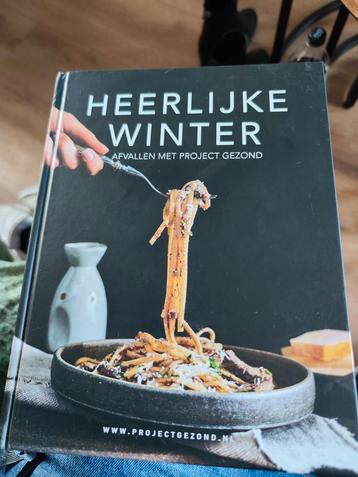 Project gezond heerlijke winter boek beschikbaar voor biedingen