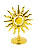 24K goud verguld Zonnestralen Bohemia kristallen, Pjmink@casema.nl, Nieuw, Ophalen of Verzenden, Mvm detalhandel