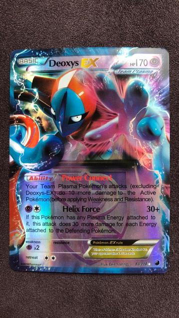 Deoxys EX 53/116 beschikbaar voor biedingen