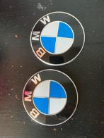 BMW logo motorkap 2x, Gebruikt, BMW, Verzenden