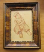 Mathijs Hagen portret van Volendamse jongen in klederdracht, Antiek en Kunst, Kunst | Litho's en Zeefdrukken, Ophalen