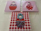 Canvas schilderijtjes matroesjka, Kinderen en Baby's, Ophalen of Verzenden, Wanddecoratie