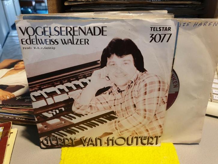 Gerry van Houtert - Vogelserenade, Telstar Logo(f3), Cd's en Dvd's, Vinyl Singles, Ophalen of Verzenden