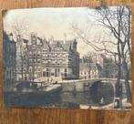 Ets Brouwersgracht Amsterdam, Antiek en Kunst, Kunst | Etsen en Gravures, Ophalen of Verzenden