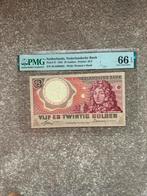 25 Gulden 1955 - Huygens Biljet PMG 66, Ophalen of Verzenden, 25 gulden, Los biljet