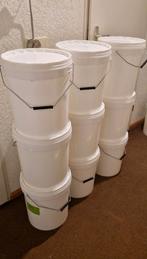 Industrieel immers vacuüm/ luchtdicht 20 liter Food grade, Ophalen of Verzenden, Zo goed als nieuw, Kunststof, Met deksel