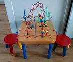 Educo kralenspiraal met 2 krukjes voor 25, - !, Kinderen en Baby's, Speelgoed | Speeltafels, Ophalen, Zo goed als nieuw