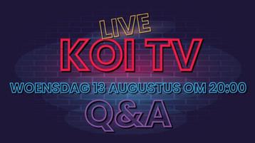 koi tv GRATIS beschikbaar voor biedingen