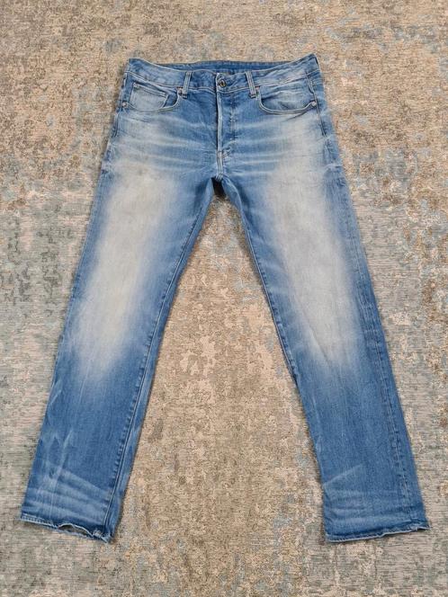 G-Star 3301 Straight W34 L32 Straight STRETCH Bronno3432, Kleding | Heren, Spijkerbroeken en Jeans, Zo goed als nieuw, W33 - W34 (confectie 48/50)