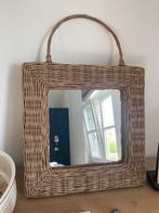 Riviera Maison ratta spiegel, Ophalen of Verzenden, Zo goed als nieuw, Minder dan 50 cm, Minder dan 100 cm