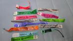 Collectie Festivalbandjes - Diverse Evenementen