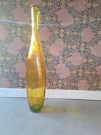 Hoge vaas, Huis en Inrichting, Ophalen, Geel, 75 cm of meer, Glas