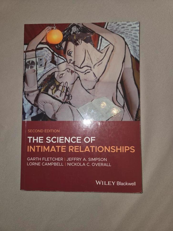 The Science of Intimate Relationships - 2nd Edition, Boeken, Studieboeken en Cursussen, Zo goed als nieuw, HBO, Alpha, Ophalen of Verzenden