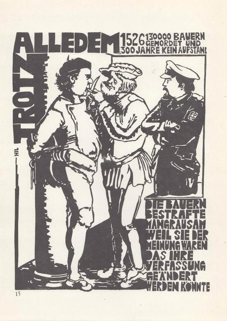 Prent Duitsland 1977, Ophalen of Verzenden