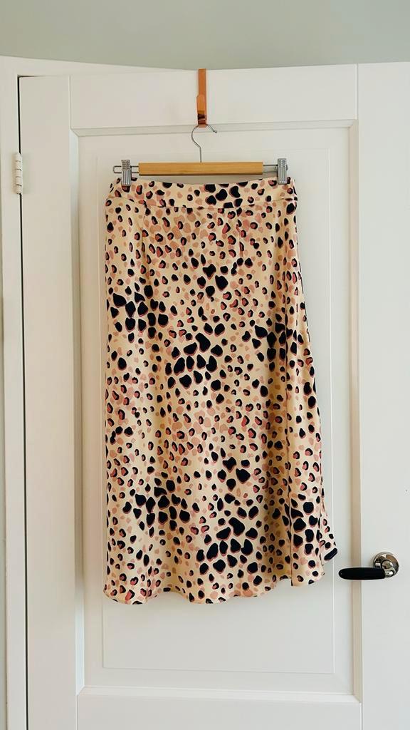 Rok Second Female - Maat S - Dames, Kleding | Dames, Rokken, Zo goed als nieuw, Maat 36 (S), Beige, Onder de knie, Ophalen of Verzenden