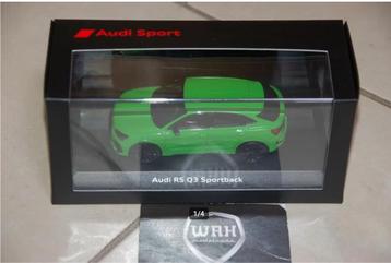 SALE 1:43 AUDI RS Q3 kyalami green Minichamps dealer ed WRH beschikbaar voor biedingen